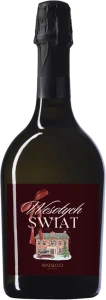 Świąteczne bąbelki - musujące wino z bożonarodzeniową etykietą / vino spumante brut